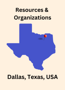 dallas texas USA map resources helpful